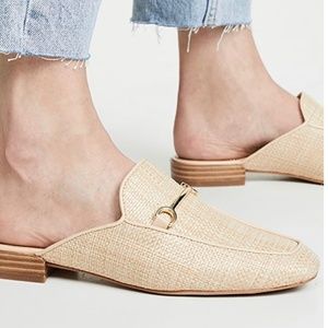 villa rouge essie flat mules